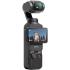 DJI Osmo Pocket 3, 2" 314x556 Touch Display, Smart Horizontal-Vertical Shooting, 1" CMOS & 4K/120fps, 3 Axis Gimbal Mechanical Stabilization, Active Track 6.0, Full-Pixel Fast Focusing, Black